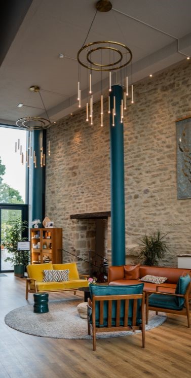 lobby et accueil de la maison OBONO