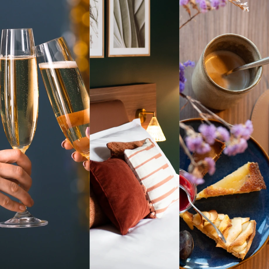 Champagne, chambre confortable et brunch gourmand à la Maison OBONO : fêtez, dormez, brunchez